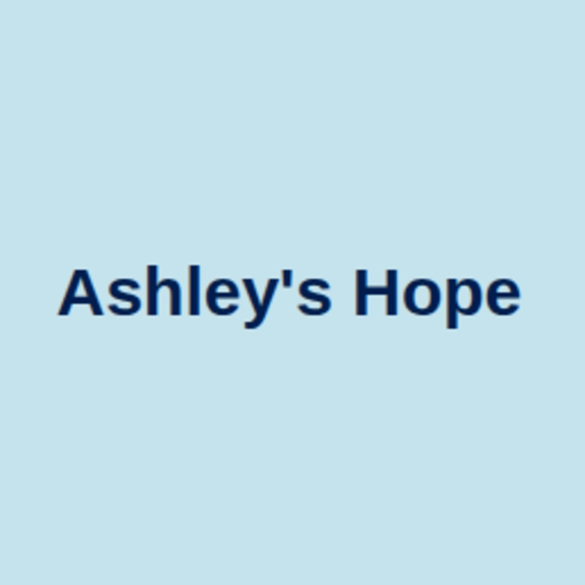 Ashleys Hope logo